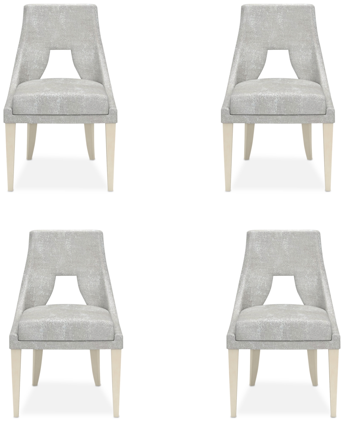 Macy's Mezzanine 4-pc. Side Chair Set In No Color