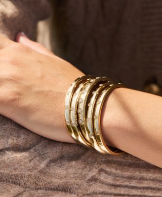 Anywear Everywear&reg; Nude Diamond Bangle Bracelet (1 ct. t.w.) in 14k Gold (Also Available in Rose Gold or White Gold)