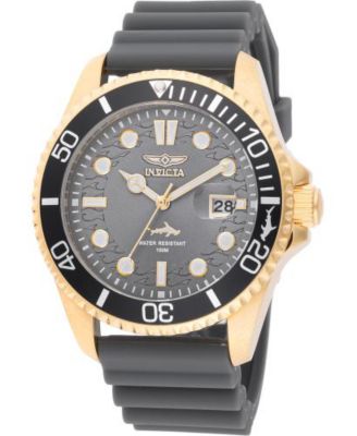 Men's 47171 Pro Diver Quartz 3 Hand Charcoal Dial Watch