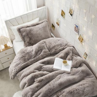 1250 Chunky Bunnies 2X - Coma Inducer Oversized Comforter Set - Taupewood , Twin XL