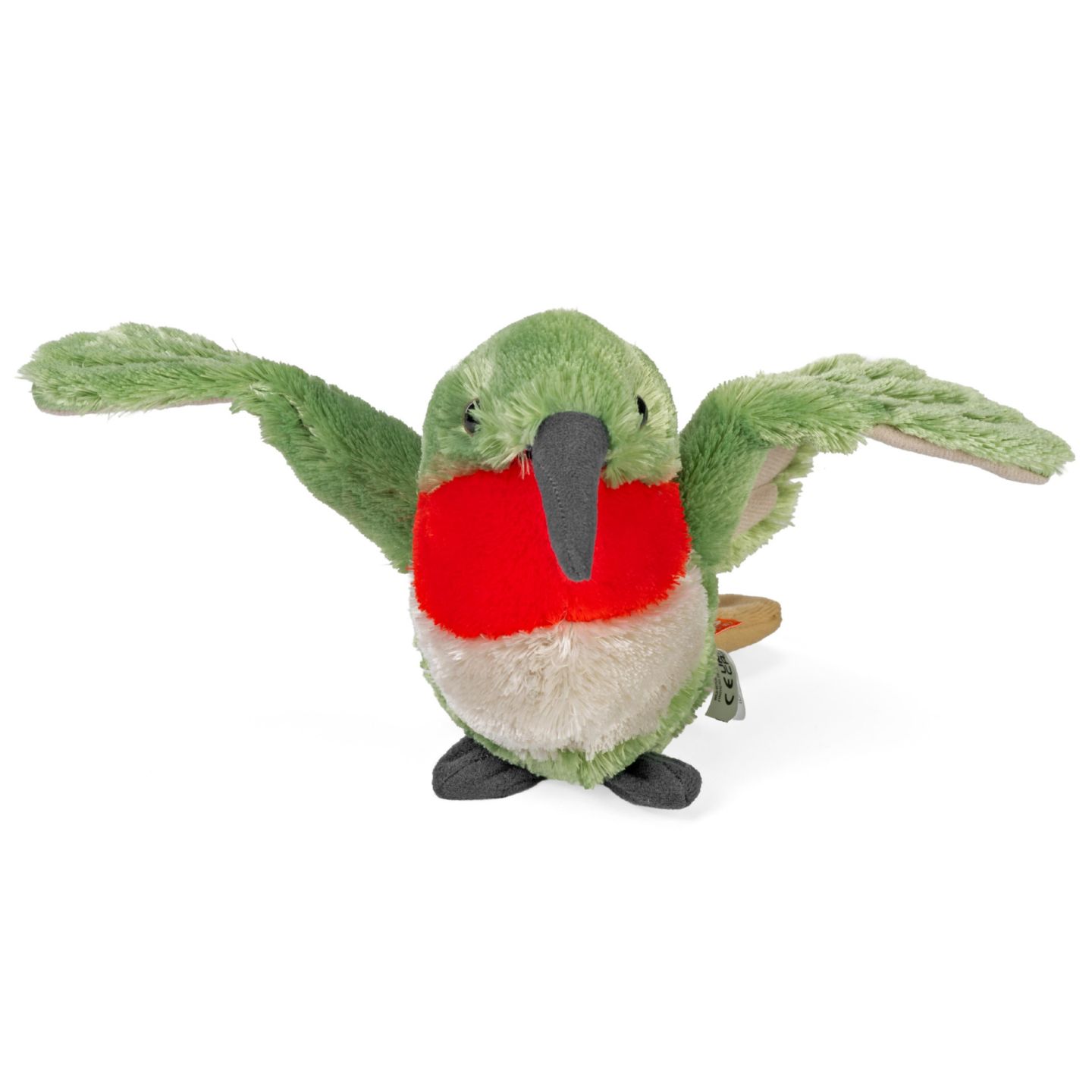 Детская мягкая игрушка Wild Republic Hummingbird, Cuddlekins Mini, Stuffed Animal, 8 Inches, Gift for Kids, Plush Toy, Fill is Spun Recycled Water Bottles — фото 3