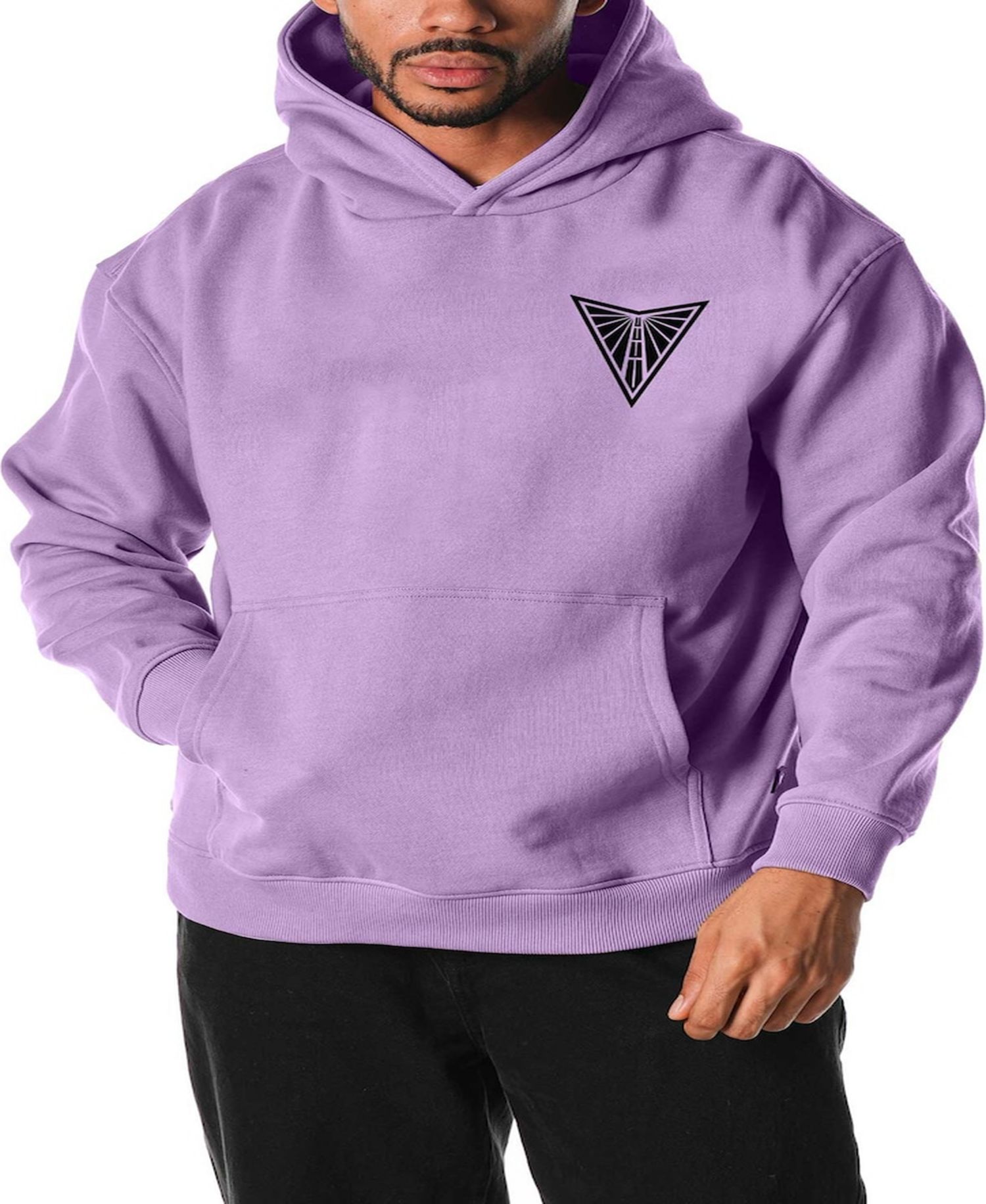 Men's and Women's Violet Golden State Valkyries Heavy Wash Fleece Pullover Hoodie