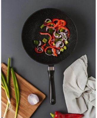 STONE 11" Cast Aluminum Stirfry Pan