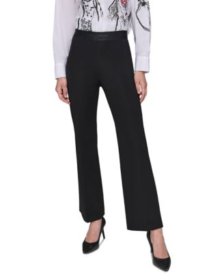 Womens Pull On Boot Cut Pants Xs P Xl