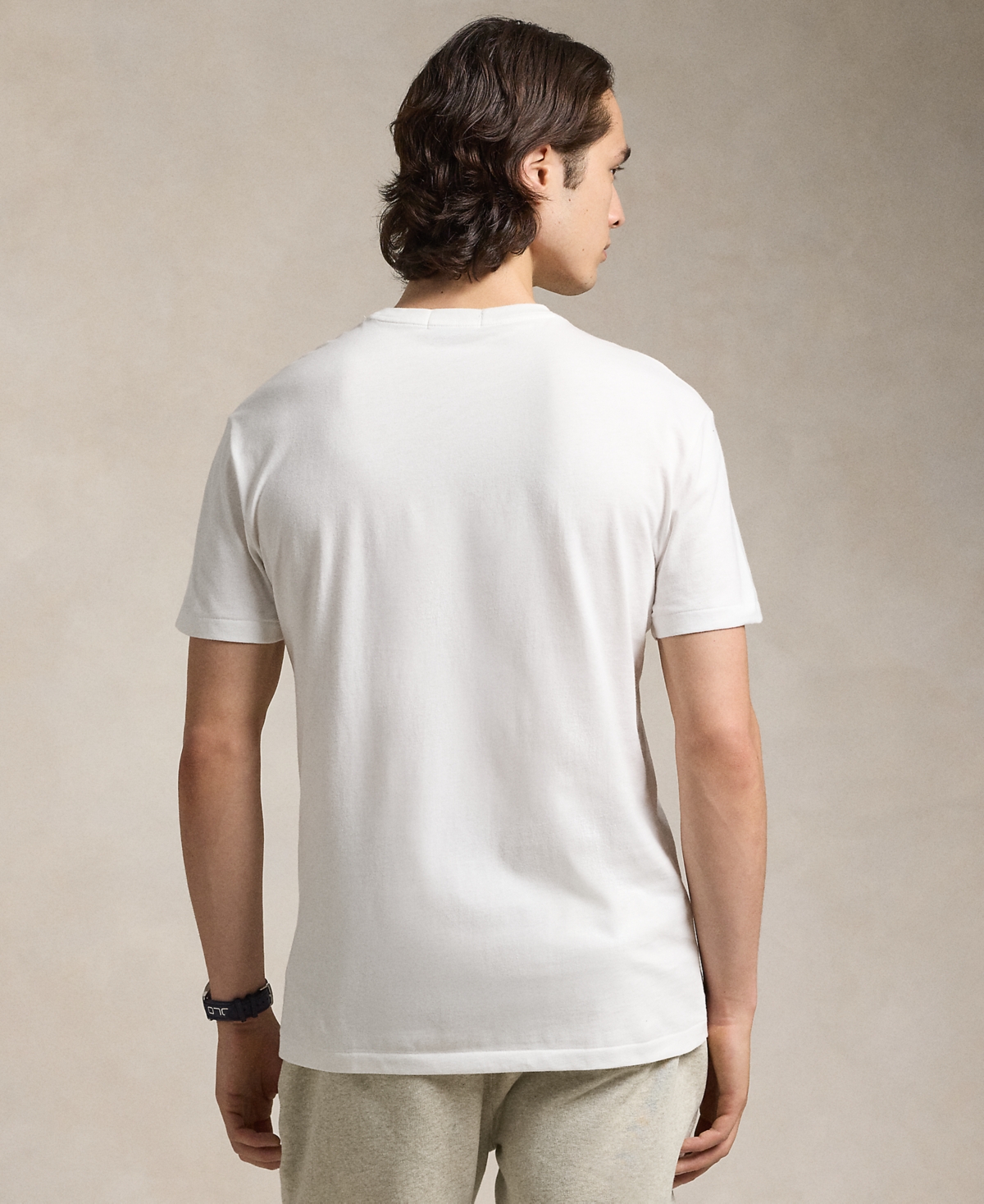 Polo Ralph Lauren Classic Fit Logo Jersey T-shirt In White