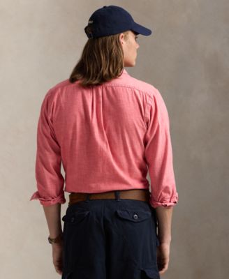Men's Classic-Fit Indigo Chambray Shirt