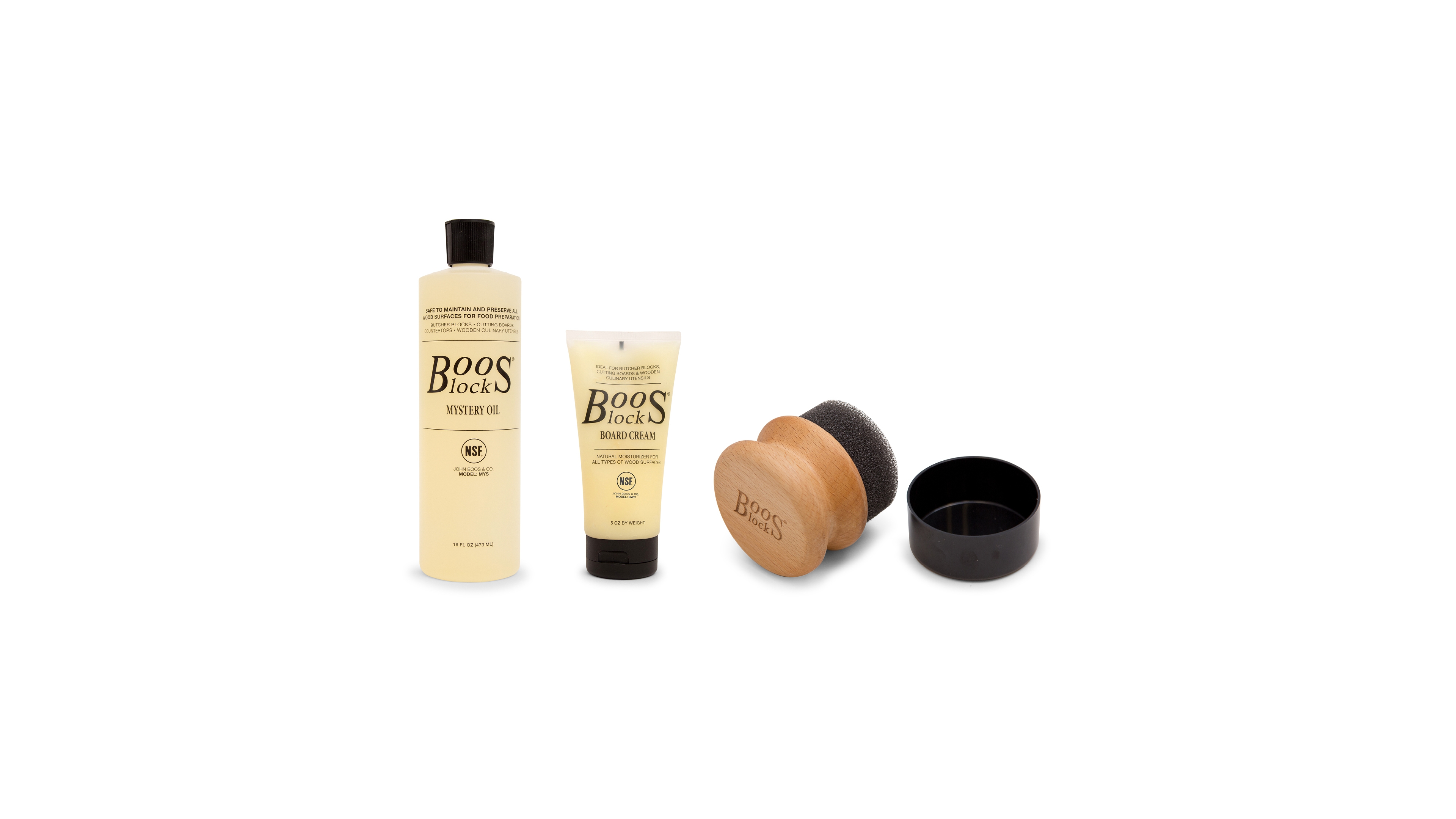 John Boos Cutting Board Care and Maintenance Kit