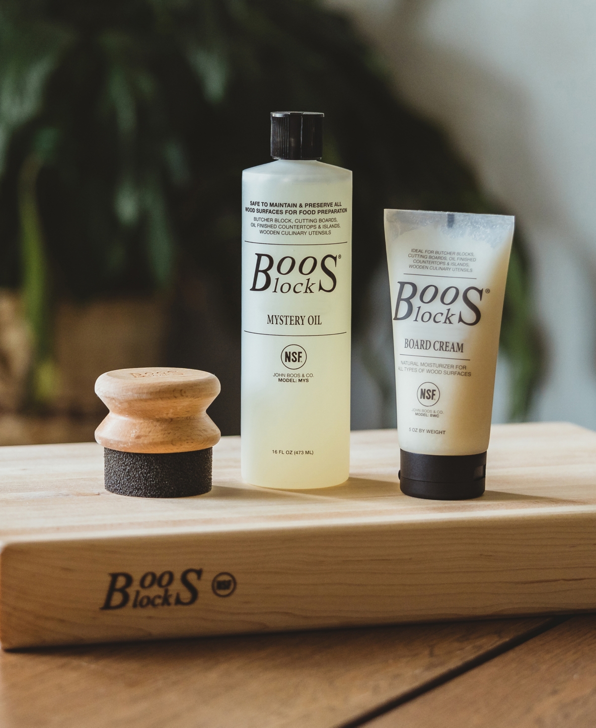 John Boos Cutting Board Care and Maintenance Kit