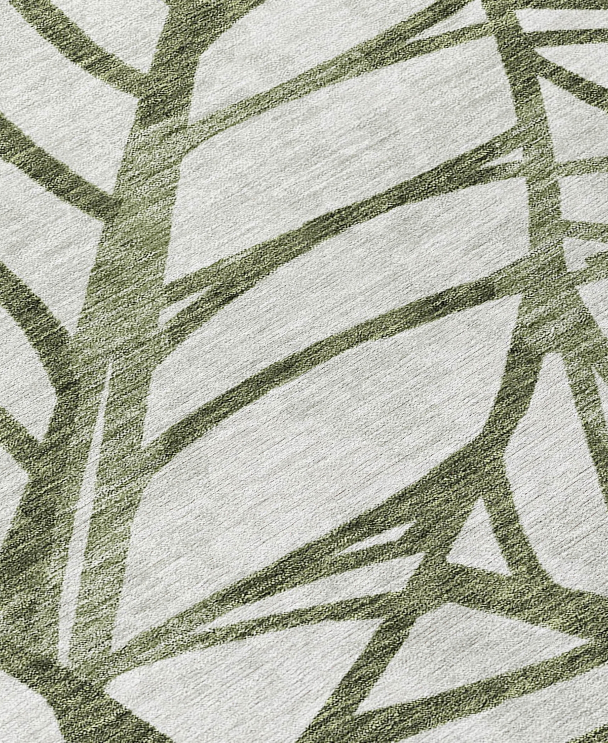 Addison Chantille Acn741 3'x5' Area Rug In Olive