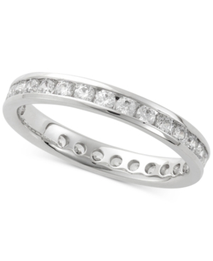 image of Diamond Channel Set Eternity Band (1 ct. t.w.) in 14k White Gold