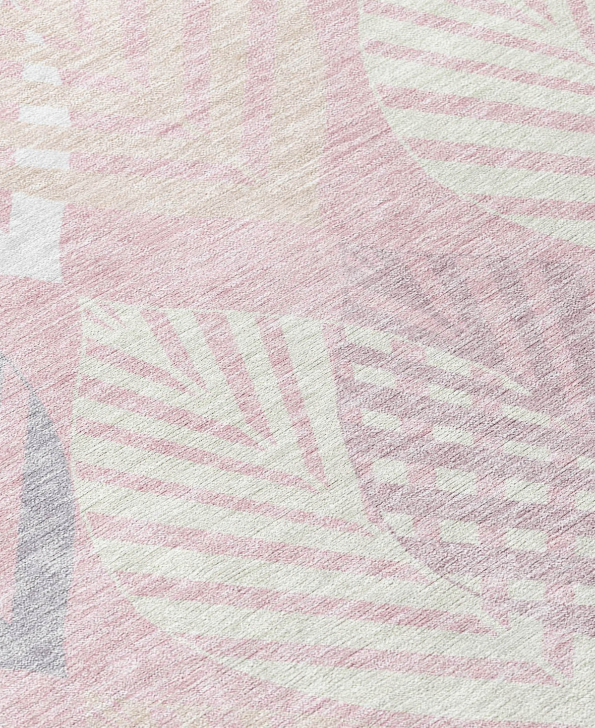 Addison Chantille Acn744 2'3"x7'6" Runner Area Rug In Pink