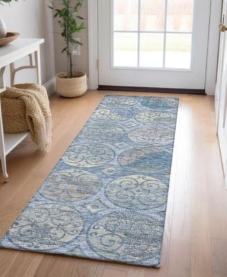 Chantille Machine Washable ACN738 2'3"x7'6" Runner Area Rug