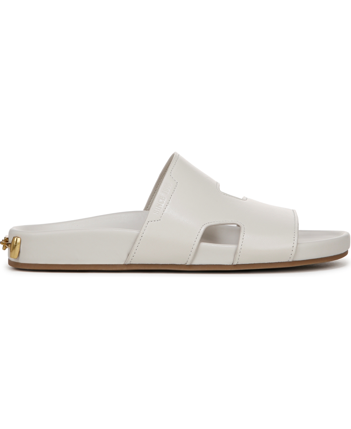 FRANCO SARTO WOMEN'S BRITT OPEN TOE SLIDE SANDALS 