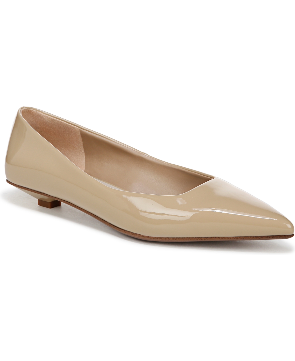 Women's Prella Pointed Toe Pumps - White Faux Patent