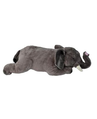 Cuddlekins Jumbo African Elephant Stuffed Animal, 30 Inches