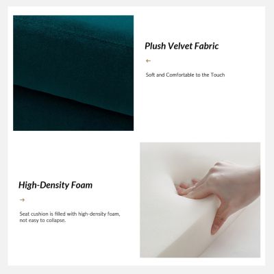 Christoph Upholstered Flip Top Storage Bench with Metal Legs