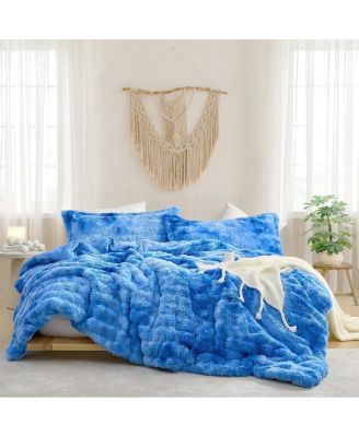 Snowball Chunky Bunny - Coma Inducer Oversized Comforter Set - Cloudy Day Blue