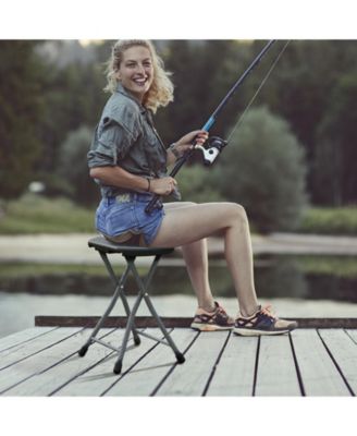 Folding Stool with Built-in Handle for Adults-1 Piece