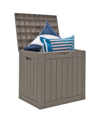 30 Gallon Deck Box Storage Container Seating Tools
