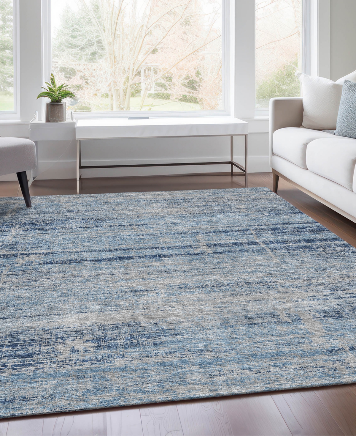 Addison Chantille Acn747 8'x10' Area Rug In Mist