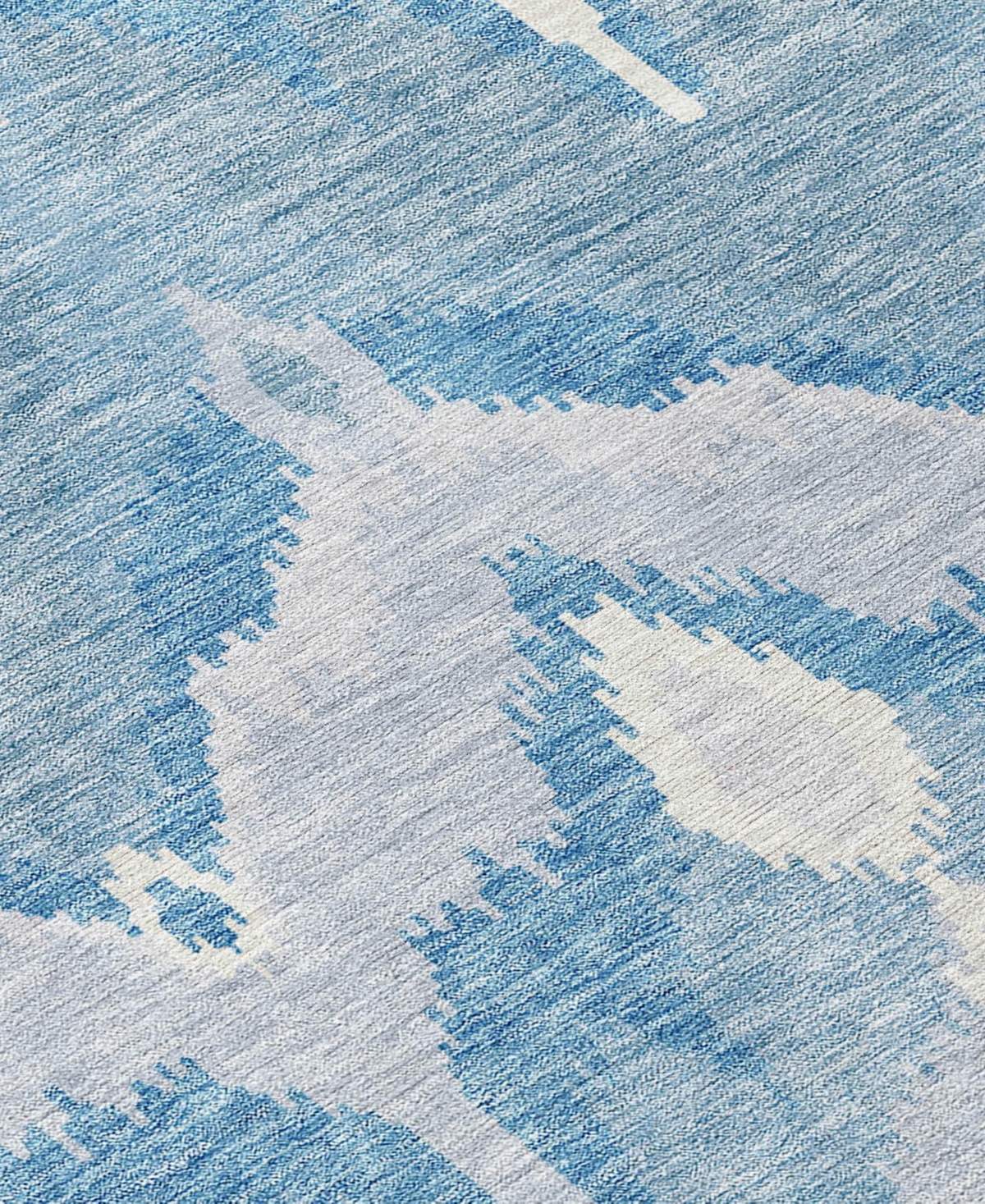 Shop Addison Chantille Acn743 8'x8' Round Area Rug In Denim