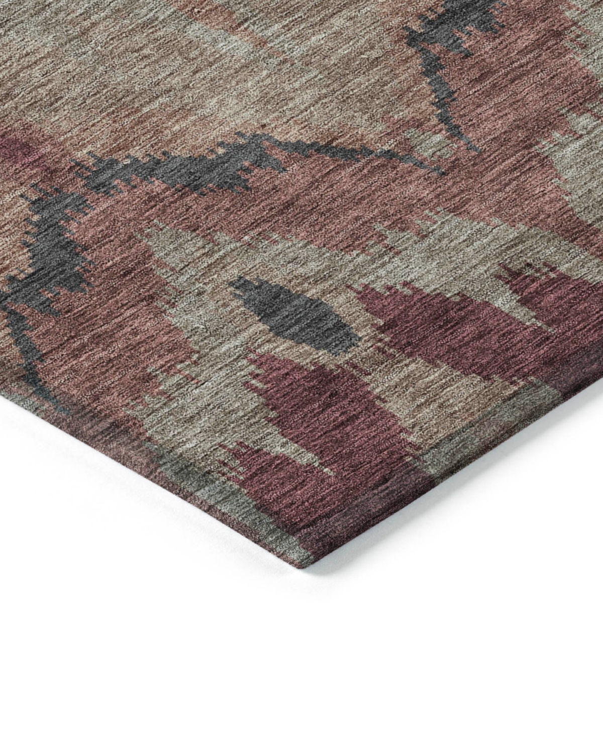 Addison Chantille Acn743 2'3"x7'6" Runner Area Rug In Burgundy