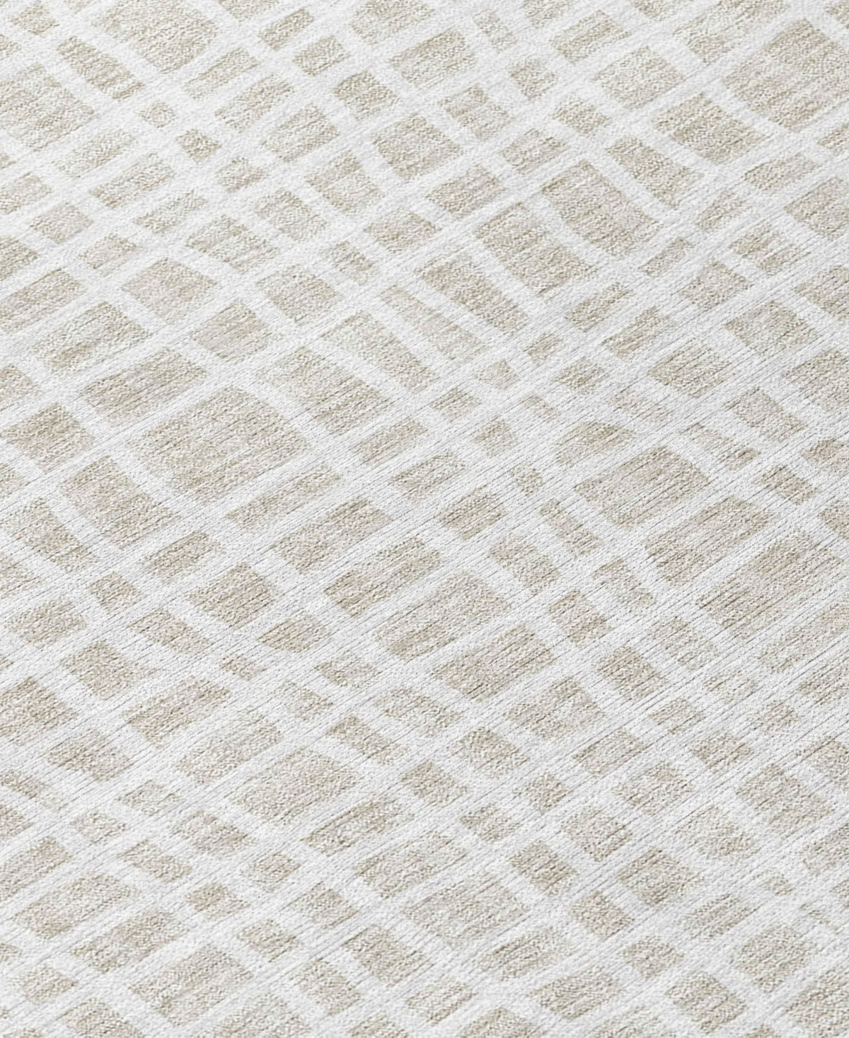 Addison Chantille Acn729 2'3"x7'6" Runner Area Rug In Ivory