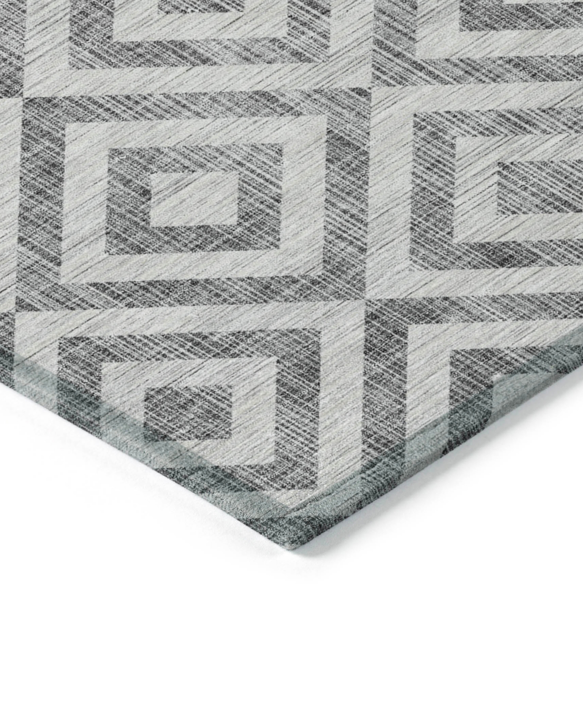 Addison Chantille Acn733 2'3"x7'6" Runner Area Rug In Gray
