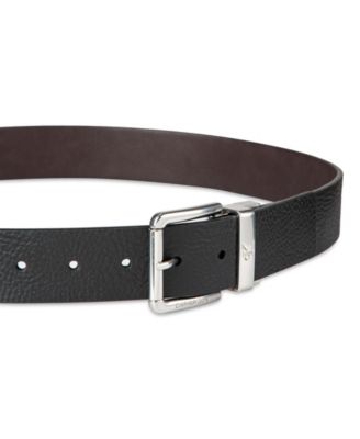 Men's Pebble Grain Reversible Jean Belt