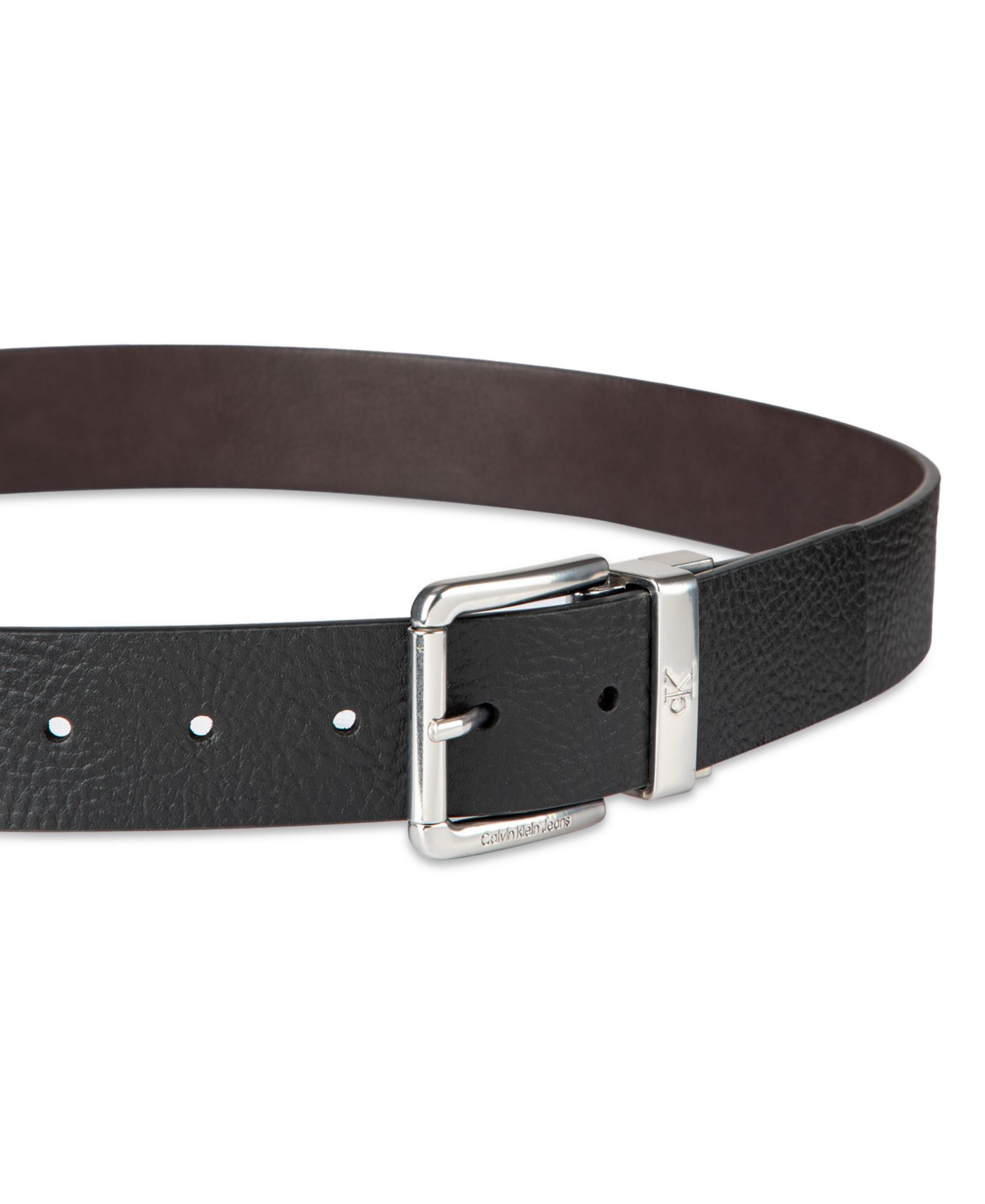 38MM Men's Pebble Grain Reversible Jean Belt