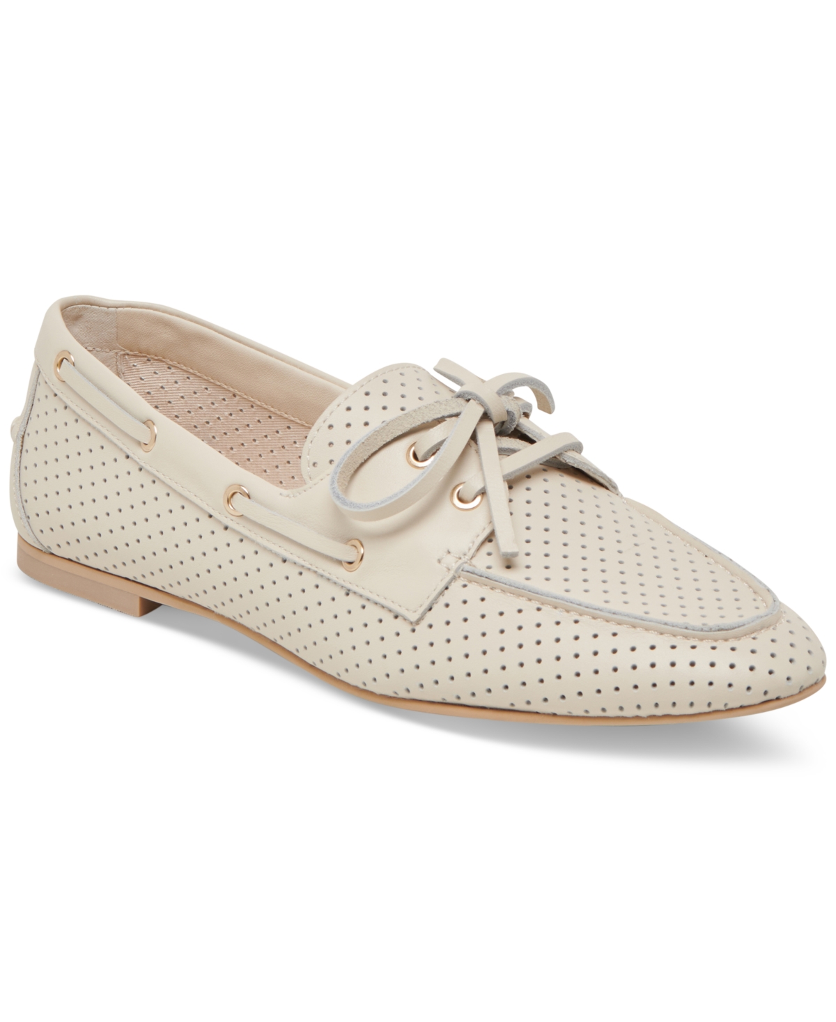 Dolce Vita Doris Boat Shoe In Ivory