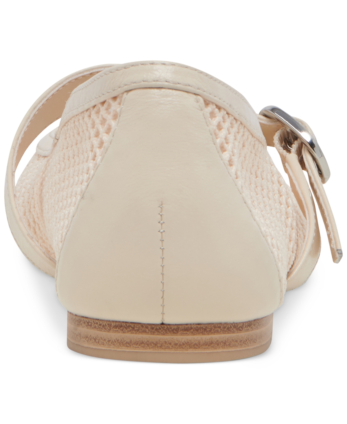 Dolce Vita Women's Rodni Mesh Mary Jane Flats In Nude Mesh Leather