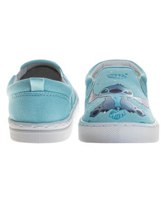 Little and Big Kids Stitch and Angel Girls' Slip On Low Top Canvas Sneakers