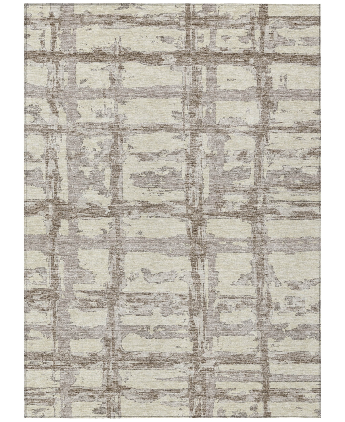 Addison Chantille Acn745 5'x7'6" Area Rug In Beige