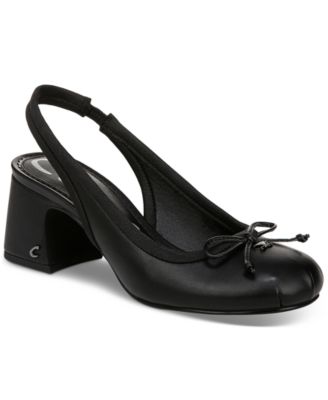 Circus NY by Sam Edelman - Diane Slingback Block-Heel Ballet Pumps