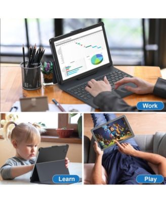 A1 10"Android Tablet With Docking Keyboard - 128GB  with 50 Disney E-Books and 30 Video Books