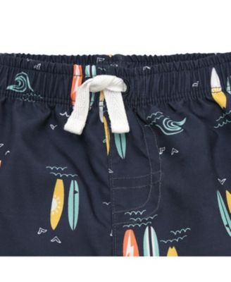 Baby Boys Swim Trunks - Sailboats - 2-Pack