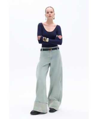 Women's Crew Neck Bodysuit