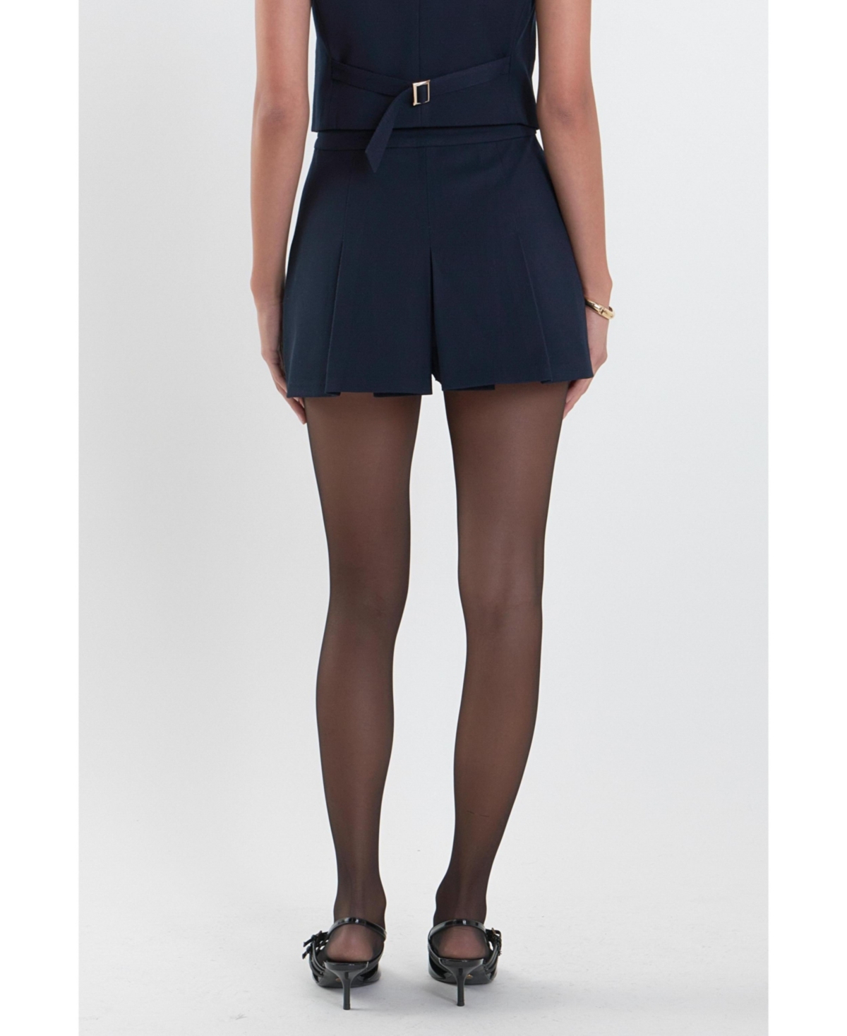 English Factory Women's Twill Skort