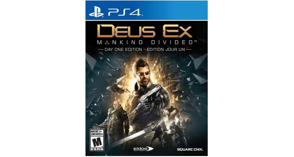 Square Enix Deus Ex Mankind Divided : Day One Edition - Playstation 4