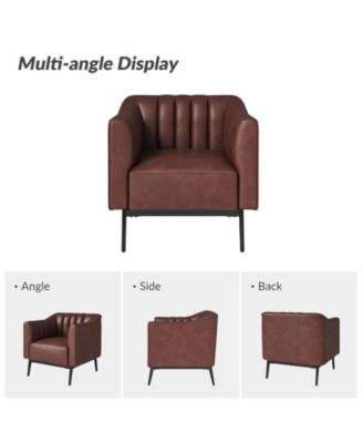 Benjamin Industry 30" Wide Chair with Solid Back