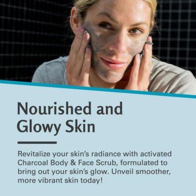 M3 | Charcoal Exfoliating Body Scrub | with Collagen | 12 oz