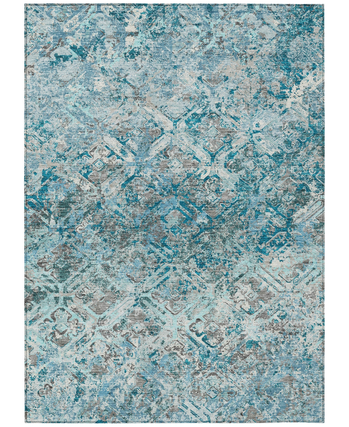 Addison Chantille Acn768 9'x12' Area Rug In Teal