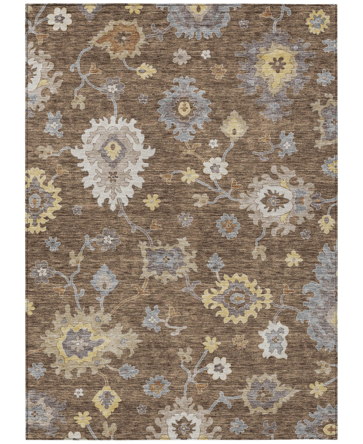 Addison Chantille Acn753 9'x12' Area Rug In Chocolate