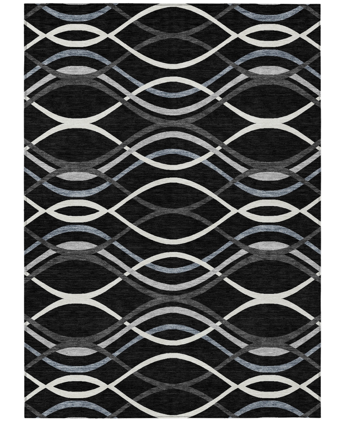 Addison Chantille Acn757 8'x10' Area Rug In Black
