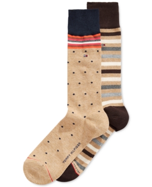 Tommy Hilfiger Print Trouser Socks 2 Pack