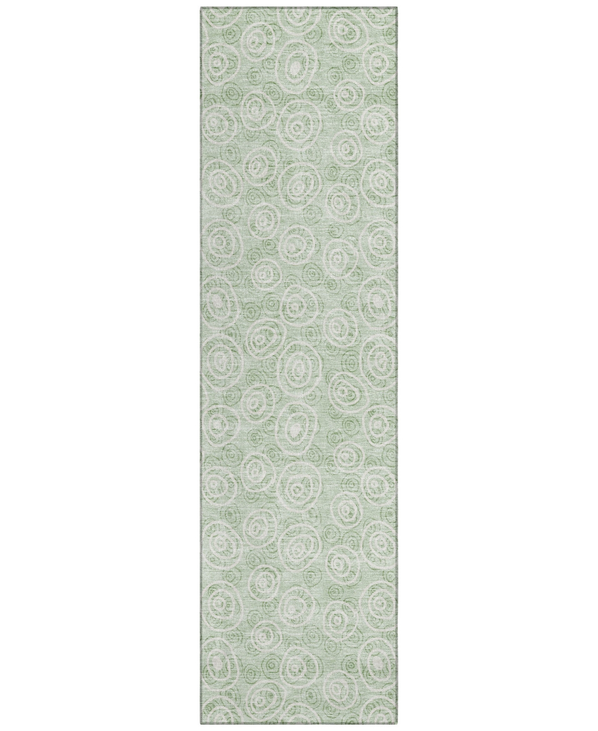 Addison Chantille Acn728 2'3"x7'6" Runner Area Rug In Mint