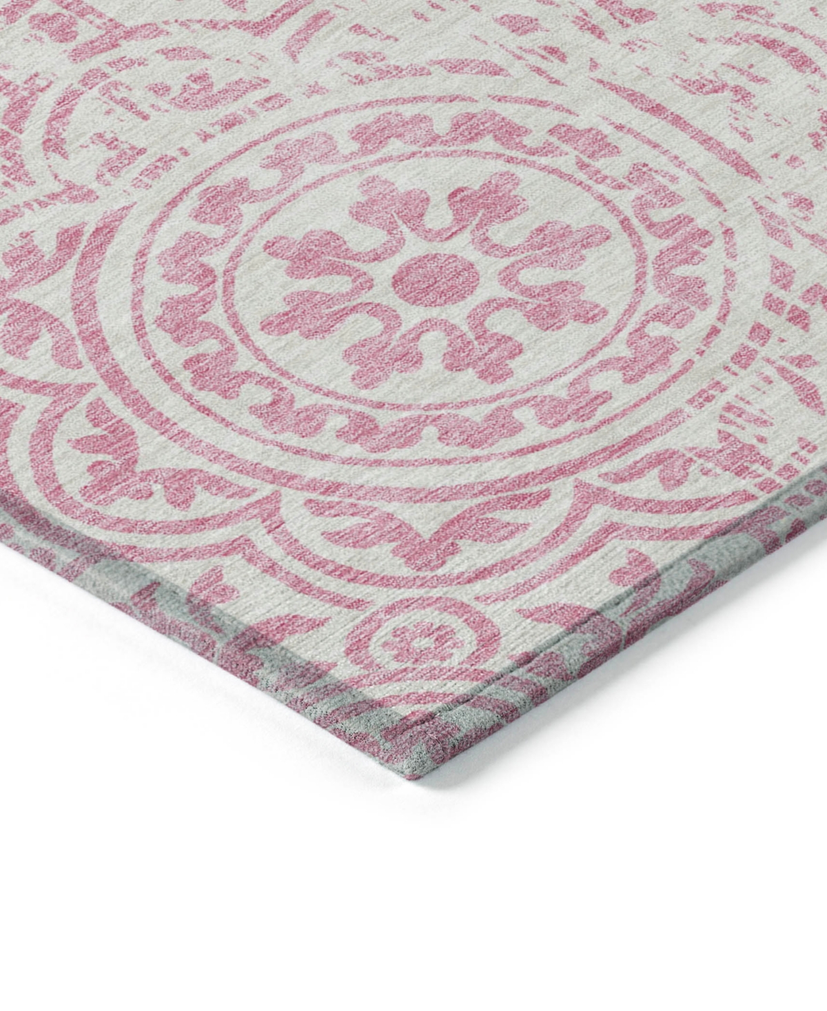 Addison Chantille Acn758 8'x10' Area Rug In Pink