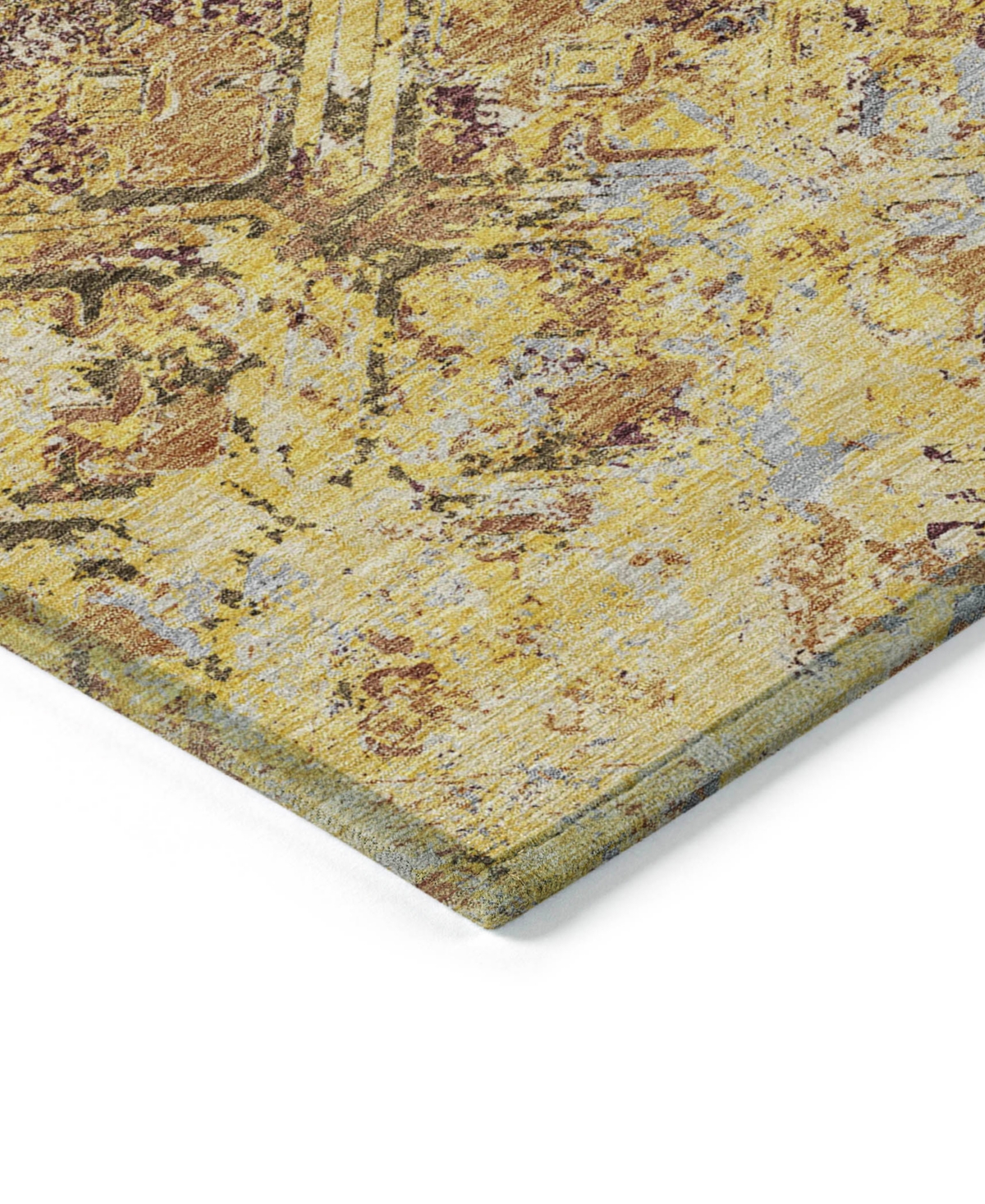 Addison Chantille Acn768 3'x5' Area Rug In Wheat