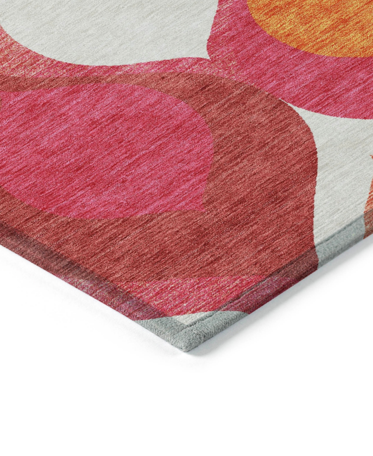 Addison Chantille Acn749 2'3"x7'6" Runner Area Rug In Pink